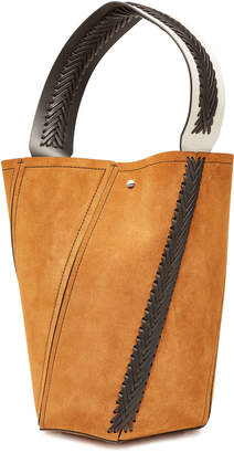 Proenza Schouler Medium Hex Bucket Bag with Suede and Leather