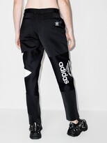 Thumbnail for your product : adidas Logo-Print Straight-Leg Trousers