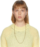 Thumbnail for your product : Isabel Marant Gold and Black Casablanca Necklace