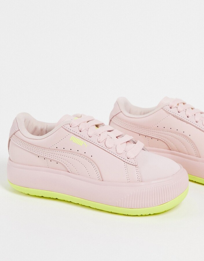 Womens Pink Puma Suede | Shop the world's largest collection of fashion |  ShopStyle