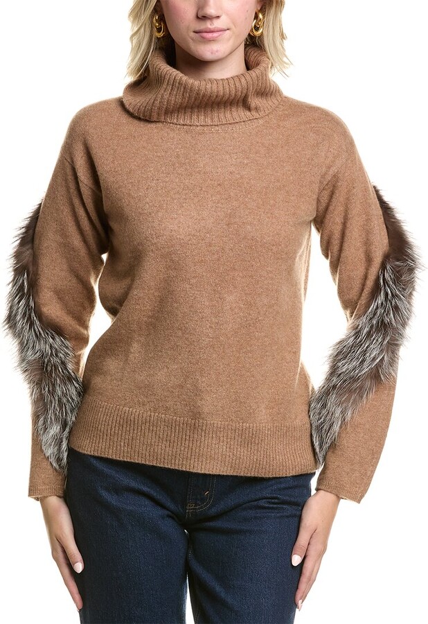 Meir Cowl Cashmere Sweater