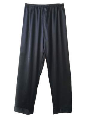 Wantschun Mens Satin Pyjamas Pants Loungewear Pajamas Trousers US L