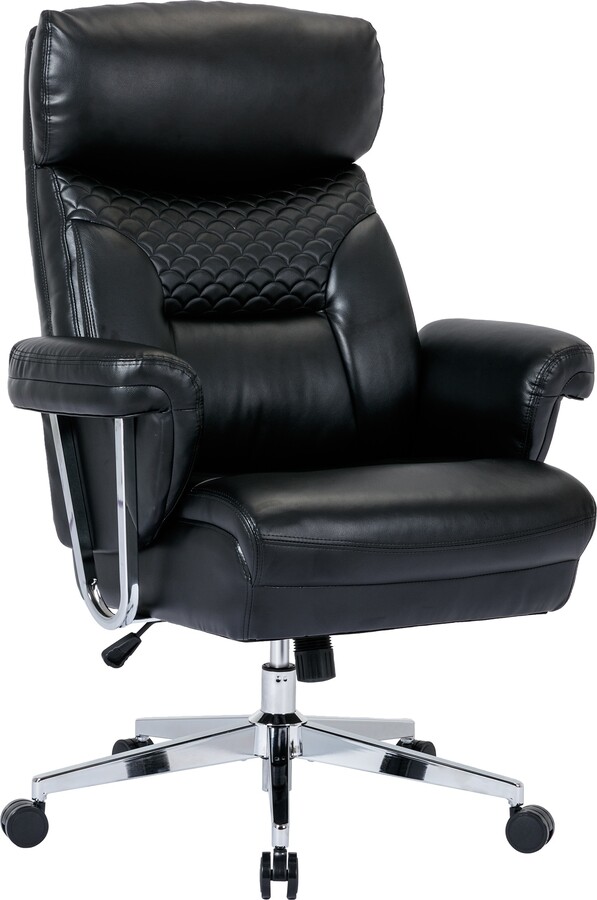 Global Pronex High Back Executive Office Chair 300lbsErgonomic Leather