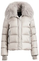 Thumbnail for your product : Dawn Levy Vera Fox Fur Puffer Coat