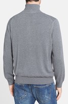Thumbnail for your product : Psycho Bunny 'Lyon' Pima Cotton Quarter Zip Sweater