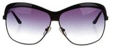 Thumbnail for your product : Stella McCartney Metallic Oversize Sunglasses