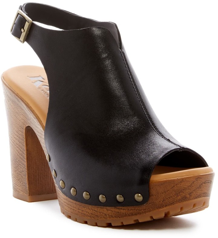 korks anja open toe clog