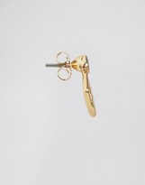 Thumbnail for your product : Pieces Mallie Cutout Earrings