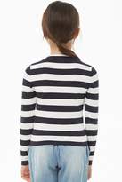 Thumbnail for your product : Forever 21 Girls Striped Strawberry Patch Sweater (Kids)
