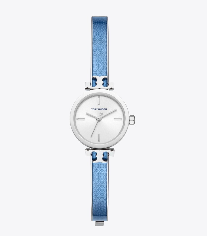 tory burch silver watch
