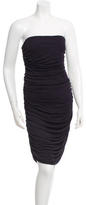 Thumbnail for your product : Michael Kors Ruched Strapless Dress