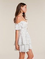 Thumbnail for your product : Ever New Paris Polka Dot Mini Dress