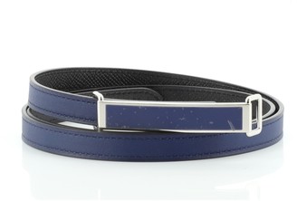 hermes belt navy blue