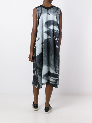 Yohji Yamamoto Pre-Owned Printed Sleeveless Dress