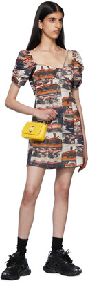 Marc Jacobs Yellow Mini 'The Glam Shot' Shoulder Bag