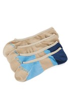 Thumbnail for your product : Tommy John Cotton Blend No-Show Socks (Assorted 2-Pack)
