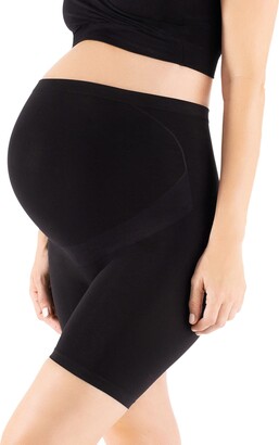 Belly Bandit Thighs Disguise Pregnancy Shapewear - Compression Support Innerwear - Black - X-Large