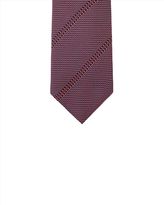 Thumbnail for your product : Jaeger Silk Texture Block Stripe Tie