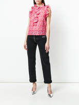 Thumbnail for your product : Manoush sleeveless ruffled blouse