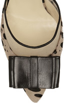 Thumbnail for your product : Hampton Sun Bionda Castana Atlanta leopard-print calf hair and leather pumps