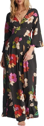 Günstiger Versandhandel Billabong Night Floral Sleeve Long Maxi Dress ShopStyle - Bloom