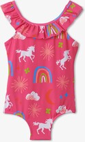 Thumbnail for your product : Hatley Unicorn Ruffle Sleeve Swimsuit