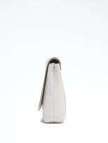 Thumbnail for your product : Banana Republic White Leather Clutch