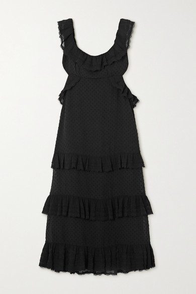 zimmermann black long sleeve dress