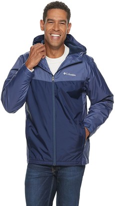 men's columbia weather drain rain jacket