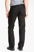 Thumbnail for your product : J Brand 'Kane' Slim Straight Leg Jeans (Phantom Black)