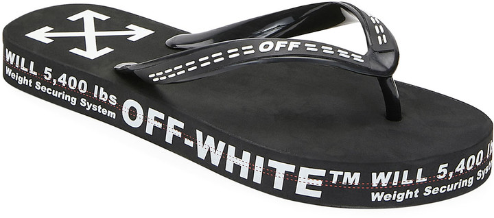 off white flip flops sale