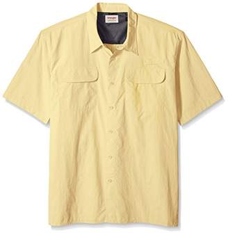 Wrangler Authentics Men's Big-Tall Short Sleeve Utility Shirt