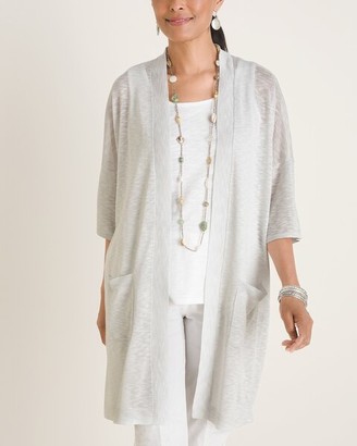 chicos long cardigans