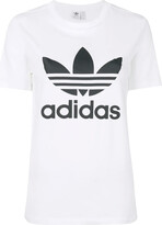 adidas trefoil tee womens
