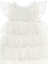 Thumbnail for your product : Tutu Du Monde Sequin-Detail Tiered-Tulle Dress
