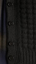 Thumbnail for your product : Burberry Waffle-Knit Cashmere Cardigan