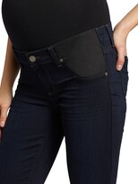Thumbnail for your product : Paige Verdugo Mid-Rise Ankle Skinny Maternity Jeans