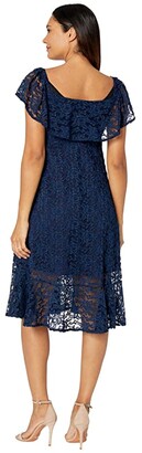 NOM Maternity Lucia Lace Off-The-Shoulder Dress 