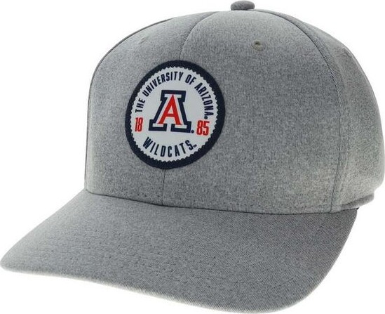 Legacy Arizona Wildcats Bowler Stretch Fit Hat S/M Heather Grey