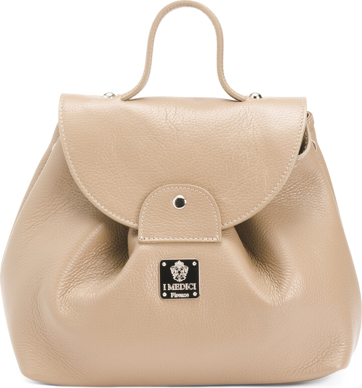 Medici Made In Italy Leather Backpack ShopStyle
