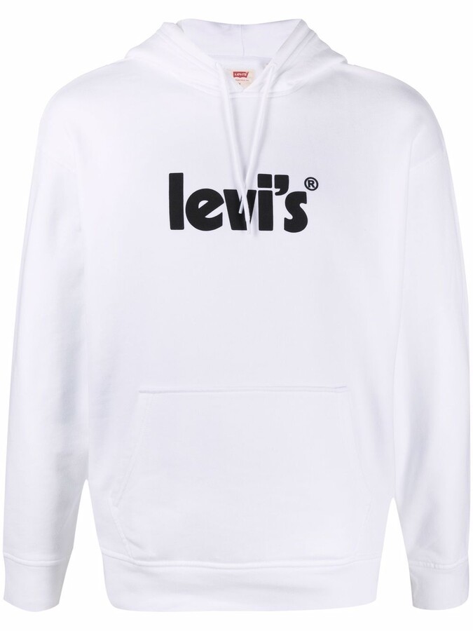 white levis sweater