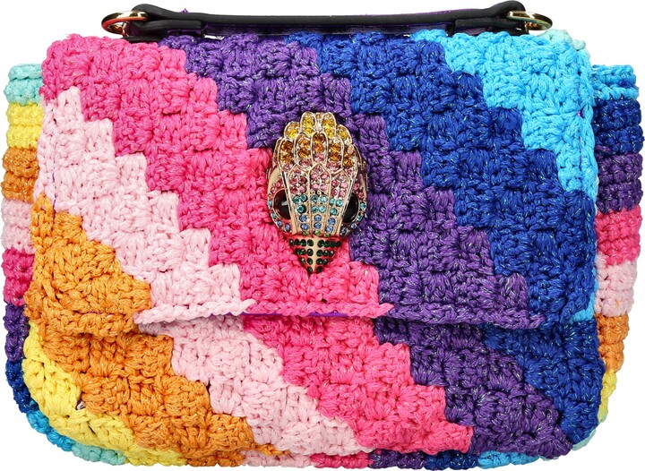 Kurt Geiger Medium Kensington Crochet Convertible Shoulder Bag ShopStyle