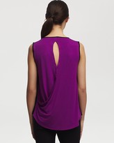 Thumbnail for your product : Kenneth Cole New York Top - Marigold Mixed Media Knit