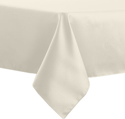 Ultimate Textile -25 Pack- Herringbone - Fandango 60 X 108-Inch Rectangular Tablecloth Ivory Cream
