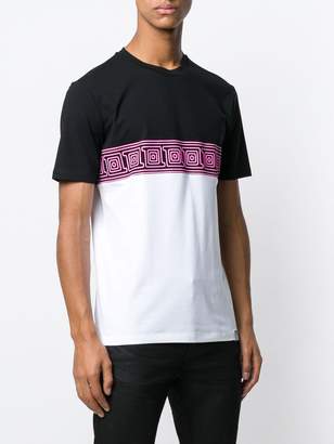 Versace geometric print T-shirt