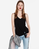 Thumbnail for your product : Express Tie Front Easy Tank