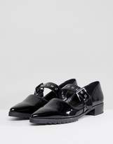 Thumbnail for your product : Monki Patent Pointed Flat Shoe