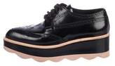 Thumbnail for your product : Prada Leather Platform Oxfords