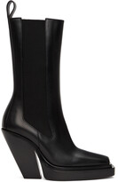 Thumbnail for your product : Bottega Veneta Black 'The Lean' Chelsea Boots