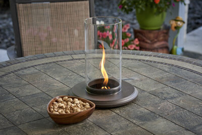 The Outdoor GreatRoom Company Intrigue Propane Tabletop Fireplace